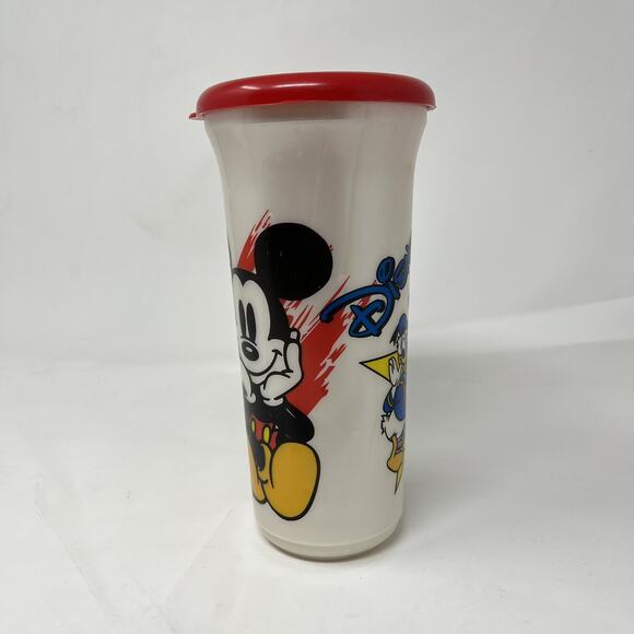 Vtg Disneyland Sport Quart Collectible Cup 32oz Whirley CocaCola Mickey Friends - Picture 3 of 11